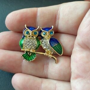 SAKS FIFTH AVENUE owl 🦉 Brooch
